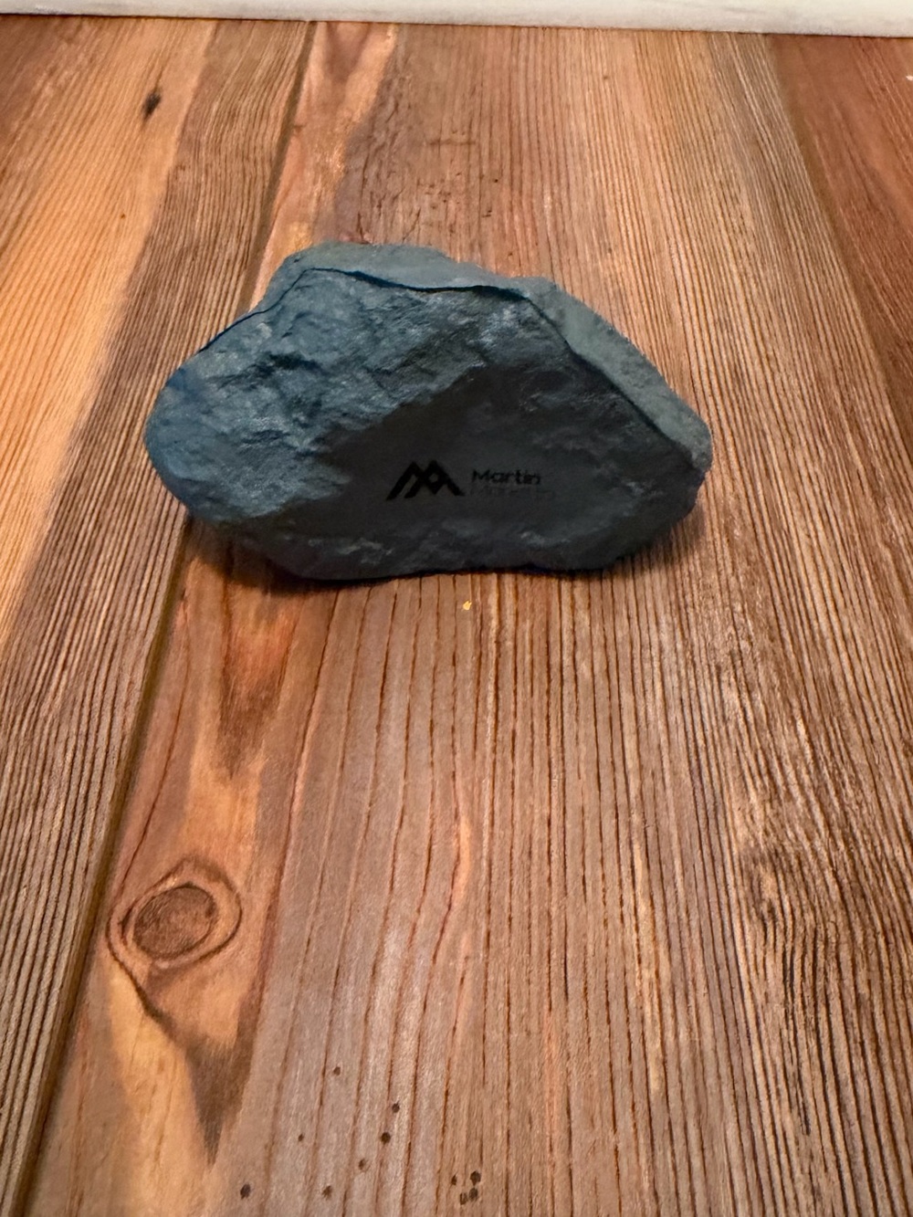 Slate Rock shaped Stress ball - Dark Gray